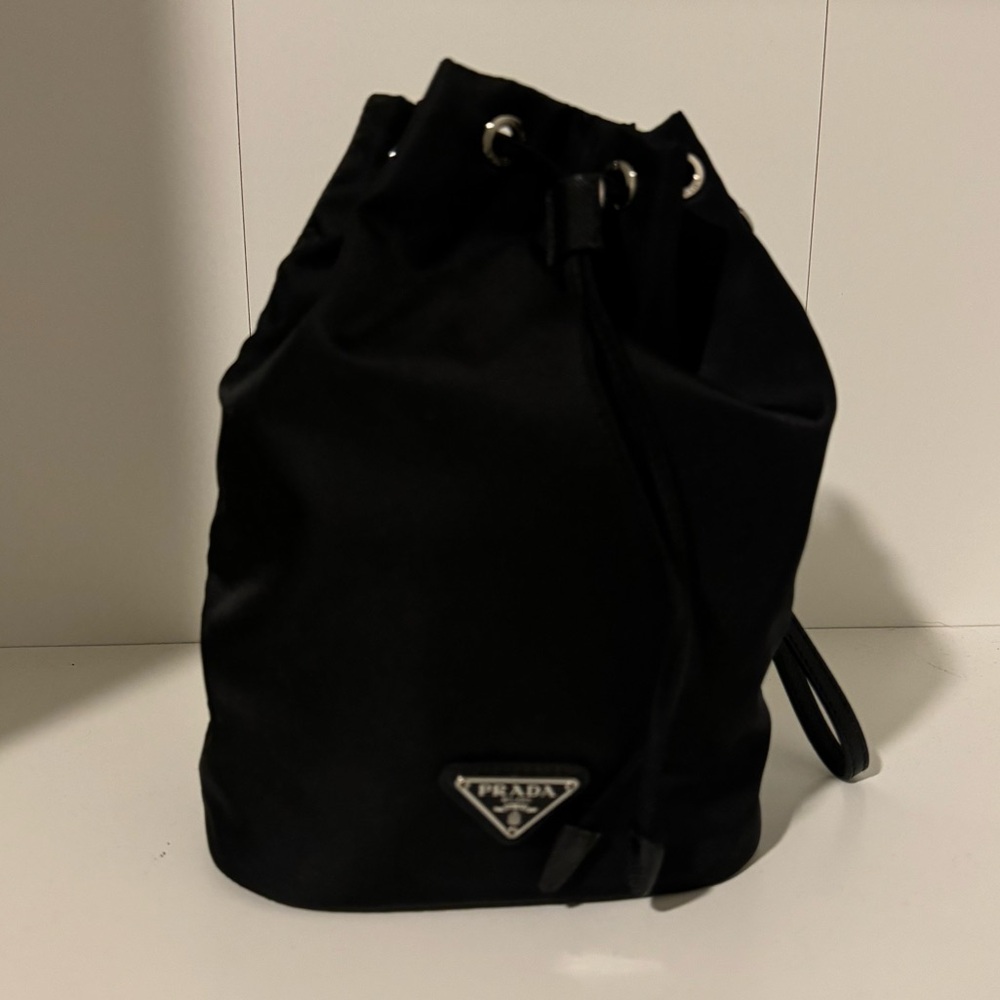 Prada Nylon Bucket Bag